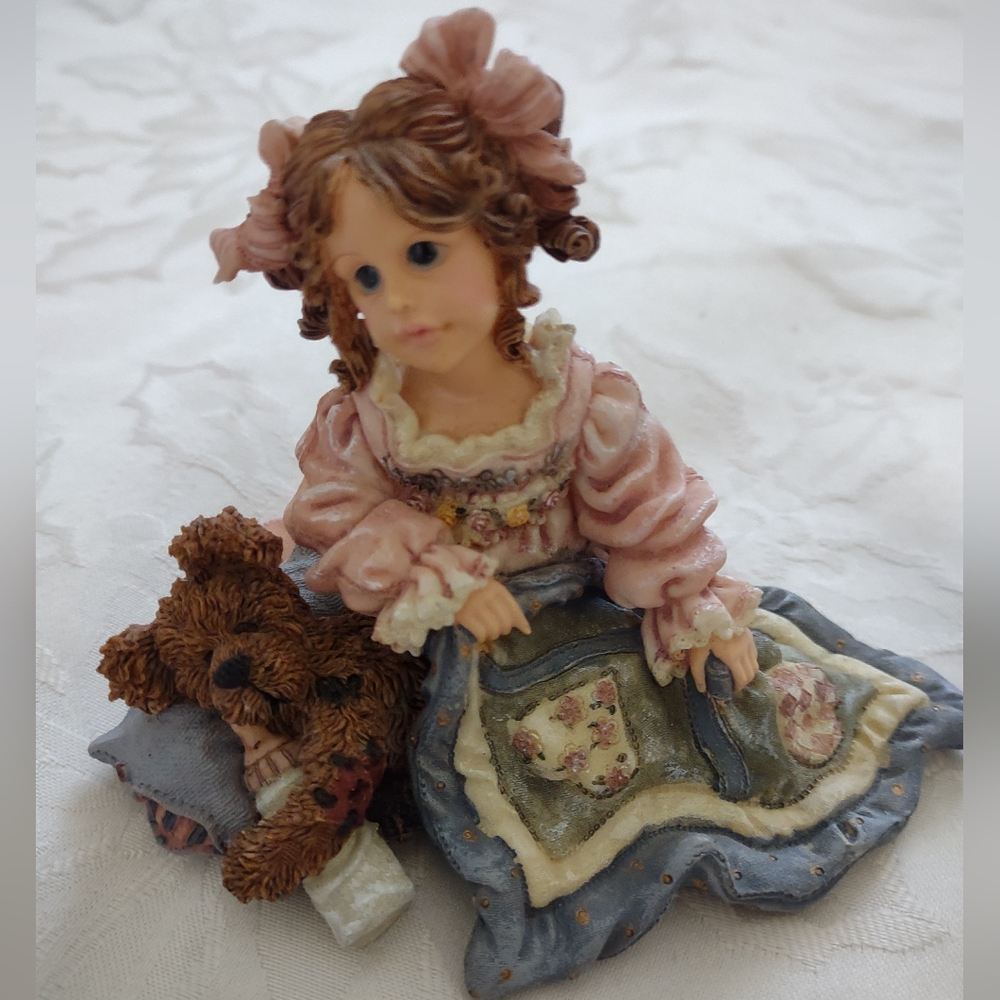 Boyds The Dollstone Collection Cheryl with Ashlie Nighty Night Handmade